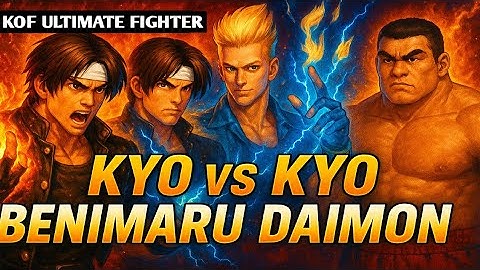 Kyo vs Kyo, Benimaru & Daimon | Epic Mirror Match | KOF 97 Full Fight HD