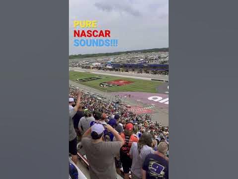 NASCAR GREEN FLAG START!!! - YouTube