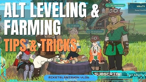 BEST ALT LEVELING & FARMING GUIDE / Ni no Kuni Cross Worlds / tagalog