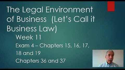 Week 11 - Introduction Video