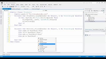 4.Visual Studio VB.NET دورة فيجوال بيسك كاملة