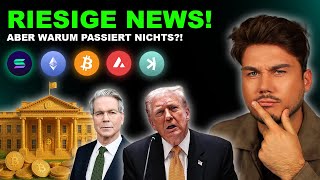 RIESEN-NEWS AUS DEN USA! Warum reagiert der Markt NICHT?! | Steht uns etwas GROSSES bevor?