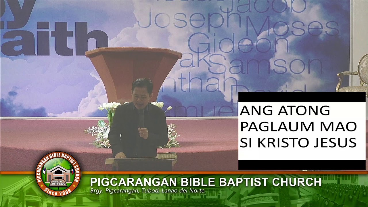 Ang Tinuod Nga Paglaum Sa Tawo by Pastor Christopher Fabroa June 7, 2020