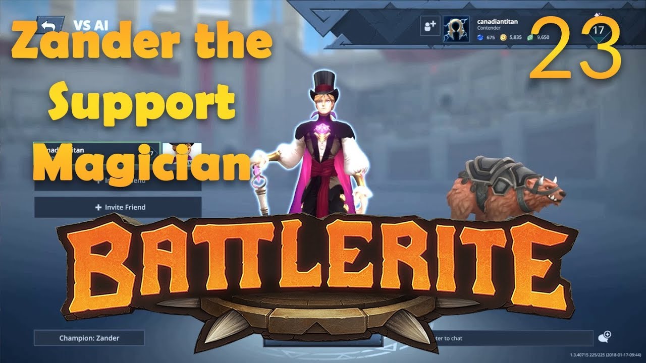 Battlerite - New Champion - Zander the Magician - Episode 23