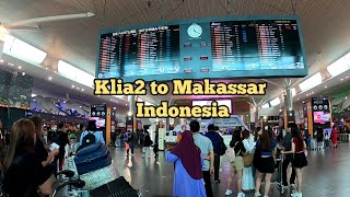 Klia2 ke Makassar Indonesia (@Jalimanvlog)