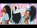 My 1 Year Loc Journey | Chit Chat + My One Year Loc Extension Update | Shanese Danae