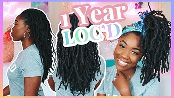 My 1 Year Loc Journey | Chit Chat + My One Year Loc Extension Update | Shanese Danae