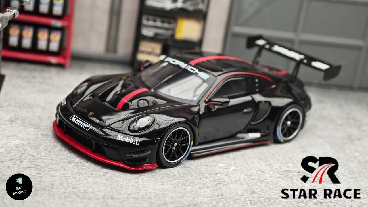 Porsche 911 GT3 R by Star Race 1/64 | UNBOXING and REVIEW - YouTube
