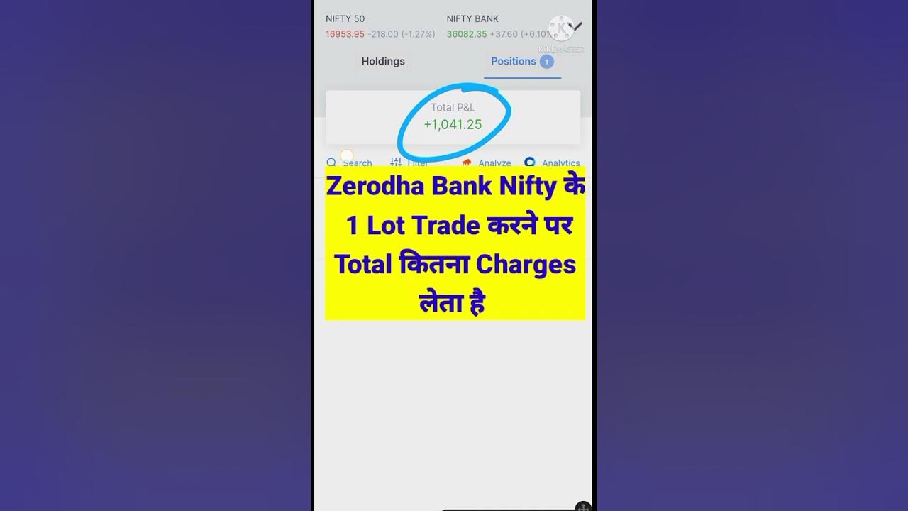 zerodha-bank-nifty-1-lot-trade-charge