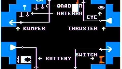 Robot Odyssey I In-Game Tutorial Color Computer (Coco) using xroar [part 1]