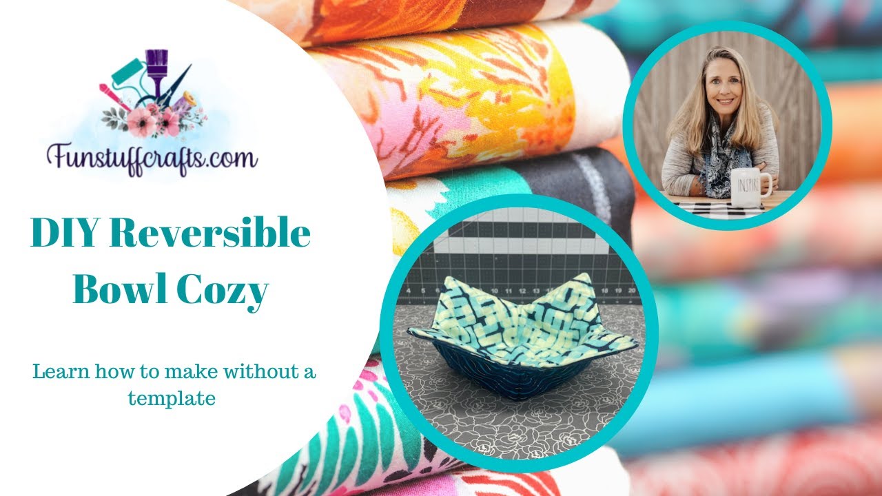 Sew a Reversible Microwave Safe Bowl Cozy - The Birch Cottage