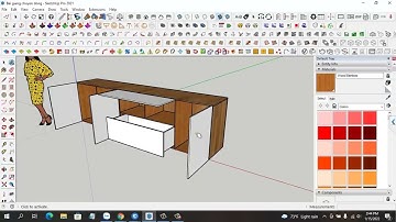 Hướng dẫn làm chuyển động trong sketchup | xoay và di chuyển đối tượng bằng Dynamic component