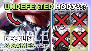 *OP06* UNDEFEATED HODY JONES LOCALS LIST & GAMEPLAY