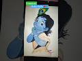 krishna ji art #art #painting #ytshorts #transition #shorts#viral #trendingsongs #radheradhe #majbor