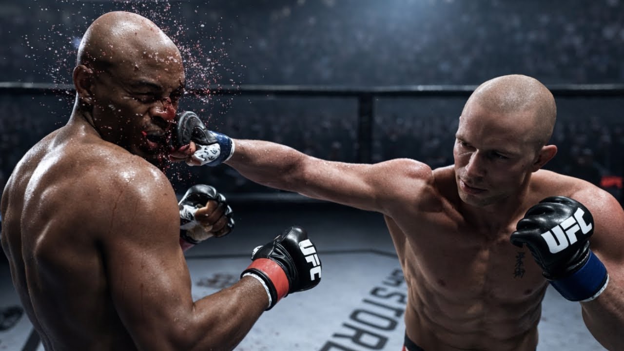 REAL BEEF🔥🥊 | ANDERSON SILVA VS GEORGES ST-PIERRE | UFC 5