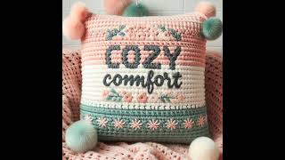 Beautiful Crochet Cushion Cover Design Ideas // #Crochet #Crocheting