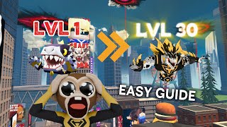 Easy guide on how to level up fast in Hero X Hero! #heroxhero #gorillatag #viral #vr #funny #fyp 