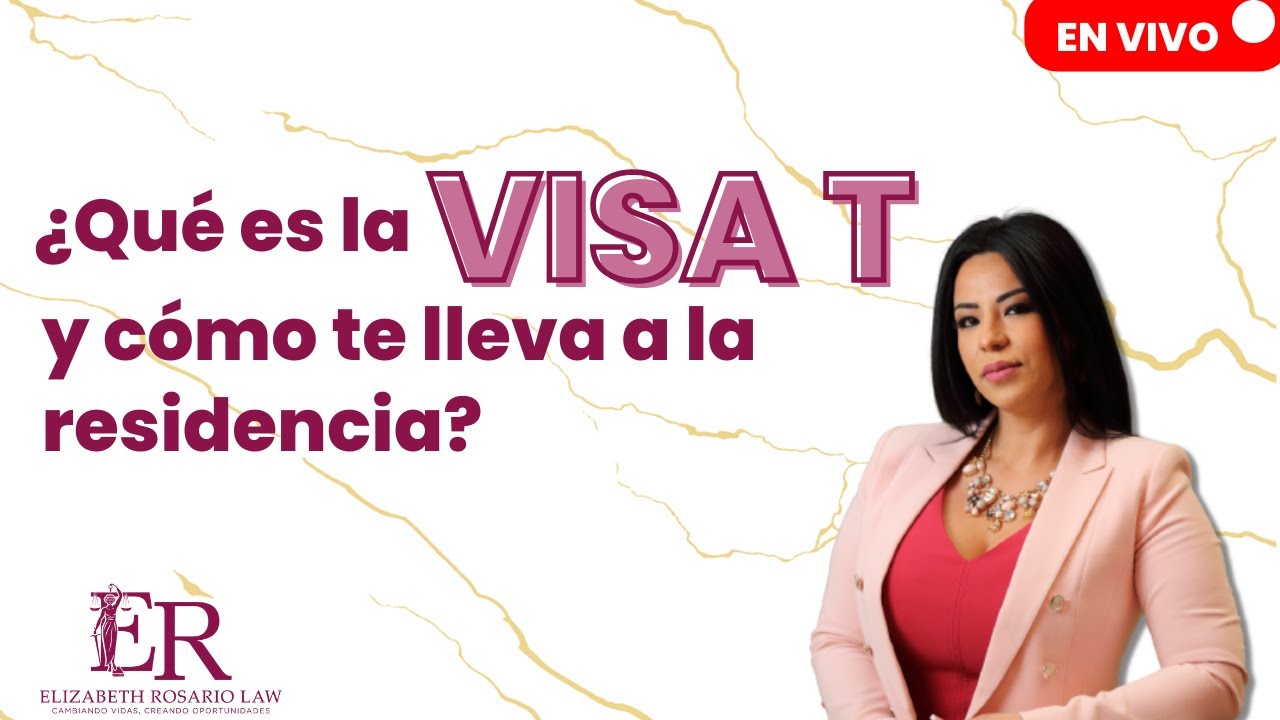 Café con la abogada - ¿Qué es la Visa T y cómo te lleva a la residencia?
