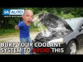 Overheating After Replacing Radiator, Pump, Thermostat? Burp Coolant to Remove Air Pockets!