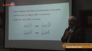 Lam - I Târif Nedir? Lam - I Târif İdğamı, Lam - I Târif İzharı (Tecvid Dersleri) - Hayri Ünal