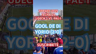 U DE CHILE 2 VS PALESTINO 1 TORNEO 2025 FECHA 24 GOL DE DI YORIO #udechile #lauoficial #losdeabajo