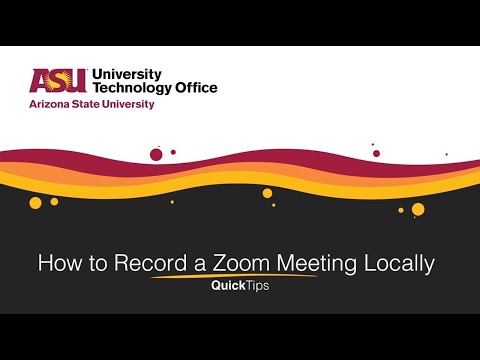 How to Record
