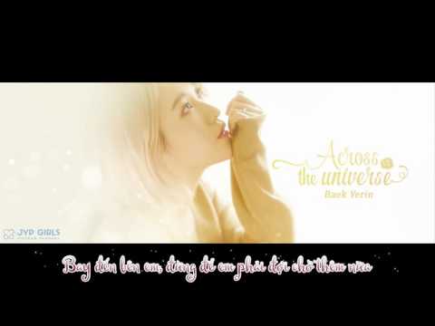 [Vietsub] Across the universe  - Baek Yerin