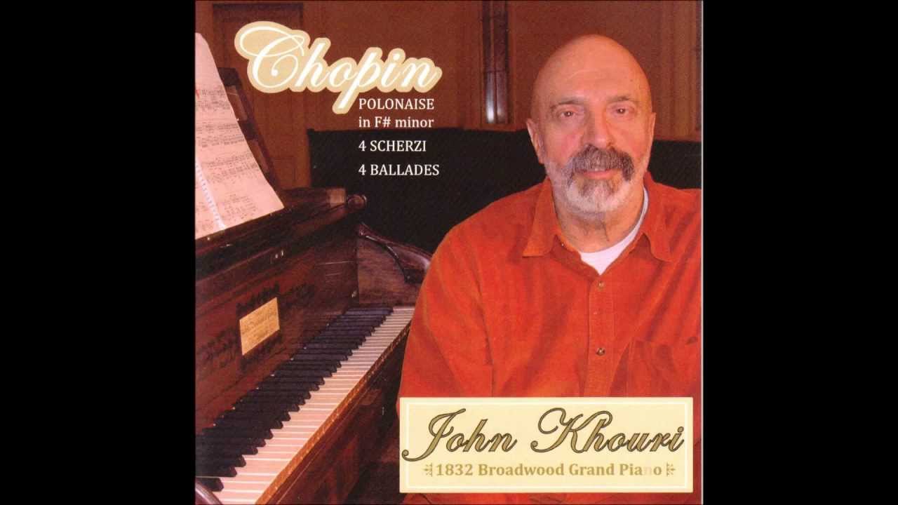 Frédéric Chopin - Ballade No 1 in G minor Op 23 - John Khouri