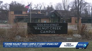 Former Walnut Creek student reacts to West Des Moines school's closure