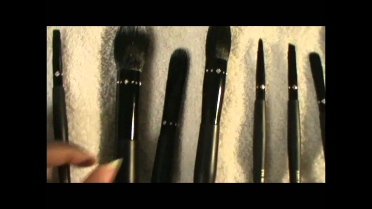 review on walmart professional make up brush set youtube
