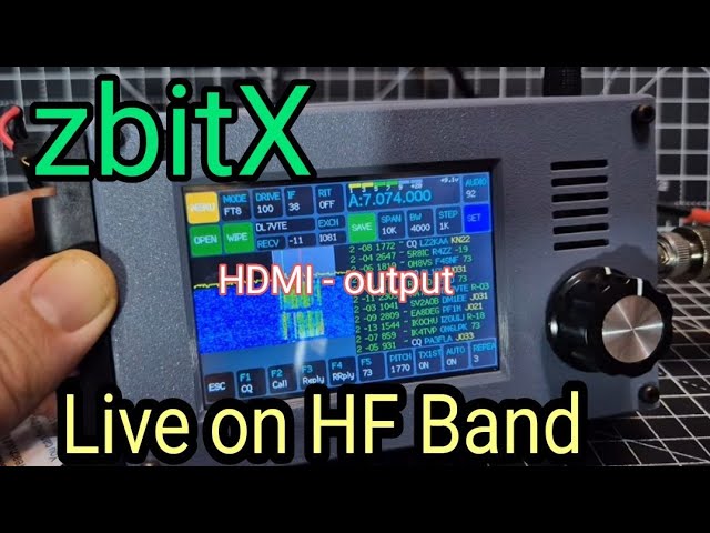 zBitX HF SDR Transceiver - YouTube