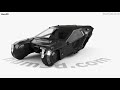 Peugeot Blade Runner 2049 Spinner 2018 3D model by 3DModels.org