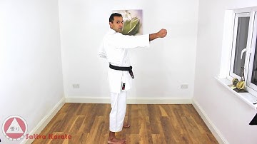 How to do Chudan Uke/Middle Block exercise training - Sattva Karate Goju Ryu