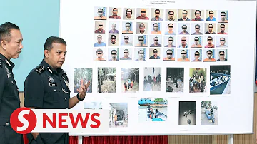 Johor cops smash human-trafficking syndicate with arrests of 40 people