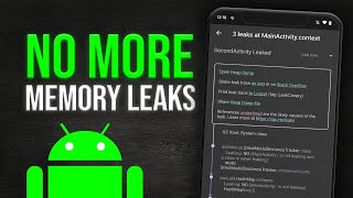 Find and Fix MEMORY LEAKS with Leak Canary in Android 👀 screenshot 5