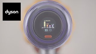 Understanding the LCD screen on your Dyson V12 Detect Slim™ cordless vacuum