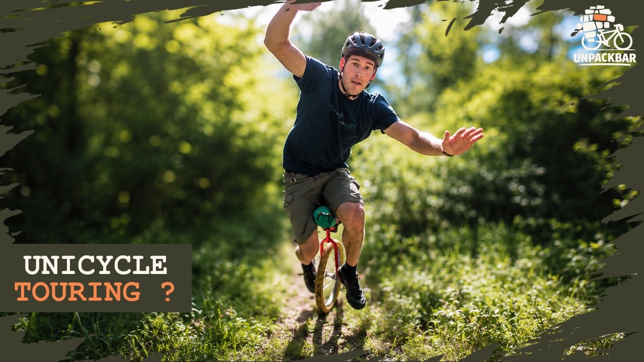 This Modular Bike Bag Also Fits on a Unicycle - YouTube