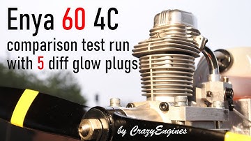 Enya 60 4C comparison test run