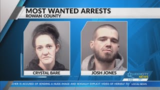 Two of NC Dept. of Public Safety’s ‘most wanted fugitives’ captured in Rowan County