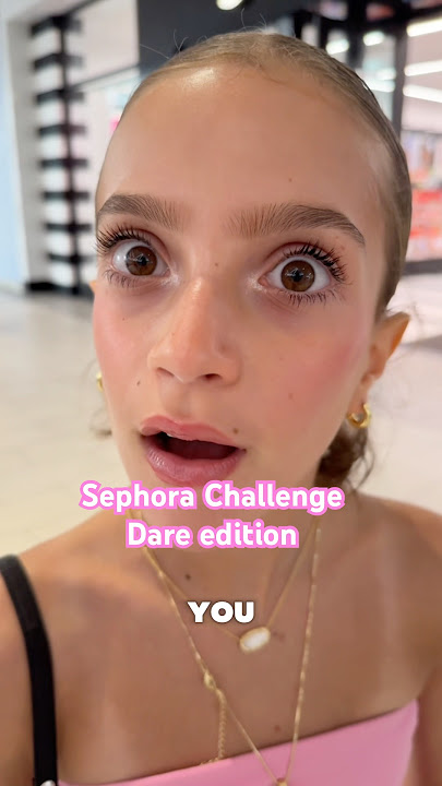 SEPHORA CHALLENGE! Do the dare to get the product! #sephora #haul #shopping #preppy #chyleremery