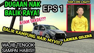 DUGAAN NAK BALIK RAYA | Drama Spontan | Car Parking Multiplayer | LAWAK GILER😂😂 | 2020 screenshot 5