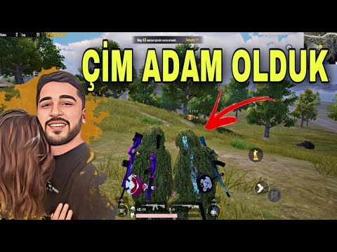 GEBLO İLE AYŞO ÇİM ADAMA DÖNÜŞÜRSE (1 TAKIMDA 2 KAMUFLAJ)