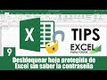 Cómo desbloquear una hoja de Excel sin saber la contraseña?