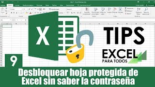 Cómo desbloquear una hoja de Excel sin saber la contraseña?