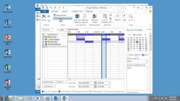 Schedule a Meeting in Lync 2013