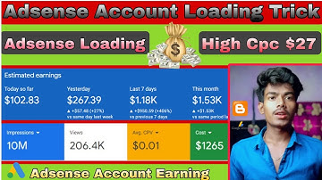 How To Make Adsense Loading | High Cpc Keywords | New Method Tricks 2024 | Adsense Loading KaiseKare