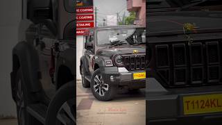 Mahindra Thar roxx side hinges installed