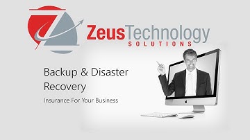 Backup & Disaster Recovery - Zeus Technology Solutions