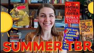 My Summer Reading List ☀️ \/\/ SUMMER TBR Pile of Possibilities