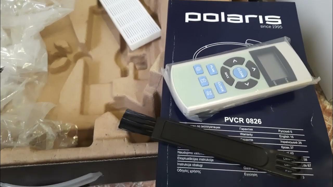 Робот-пылесос PVCR 0826 POLARIS #поларис #POLARIS - YouTube